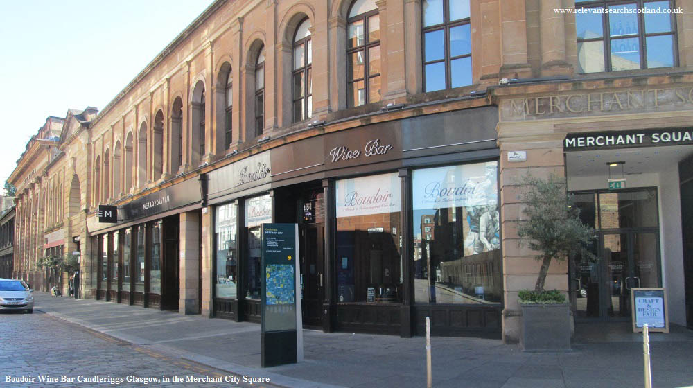 Merchant City Bar Diners Glasgow