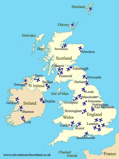 map of uk with cities. England Map .