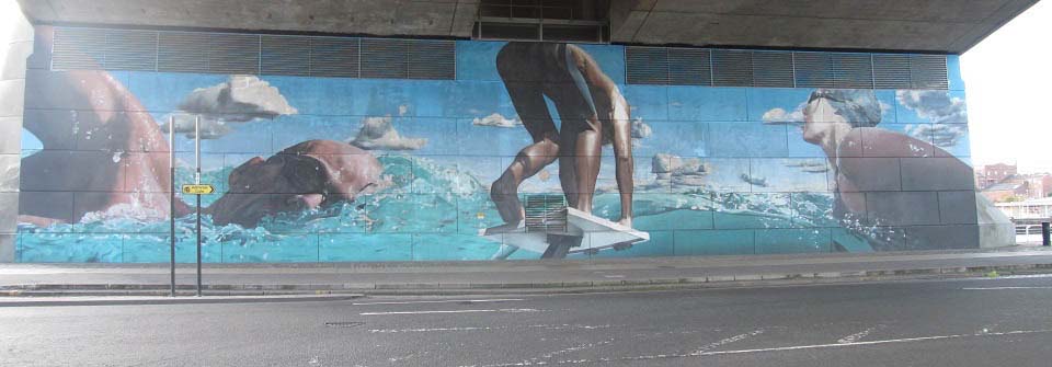 Kingston Bridge Street Art Glasgow image