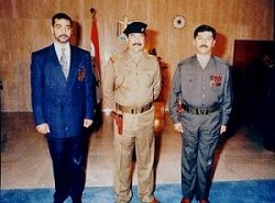 Saddam Hussein & his sons