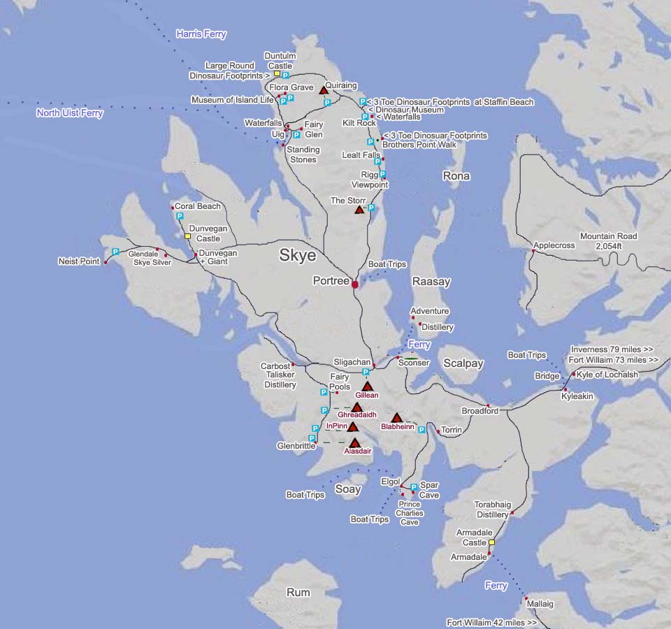 Skye Map