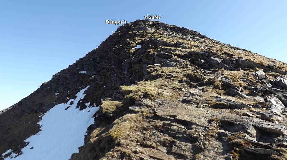 Ben Lui Steep Section