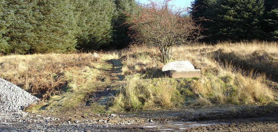 Cairnsmore of Fleet memorial seat image