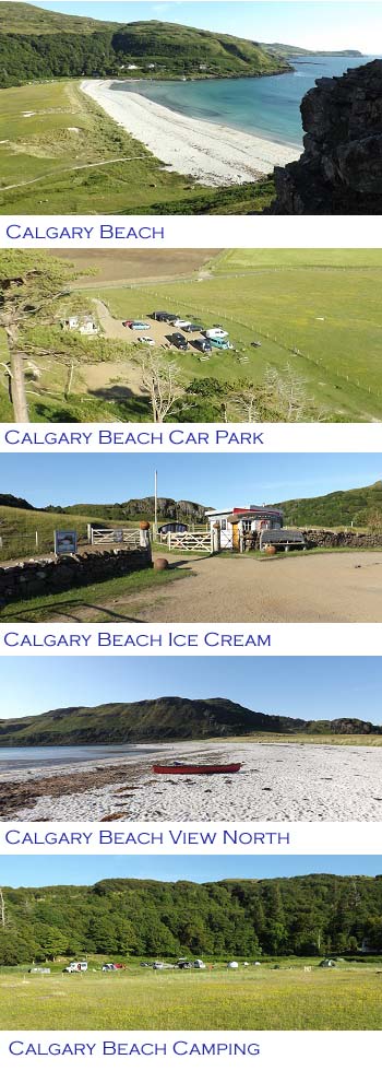 Calgary Beach Mull Images