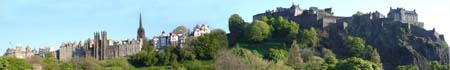 Edinburgh Old Town Skyline