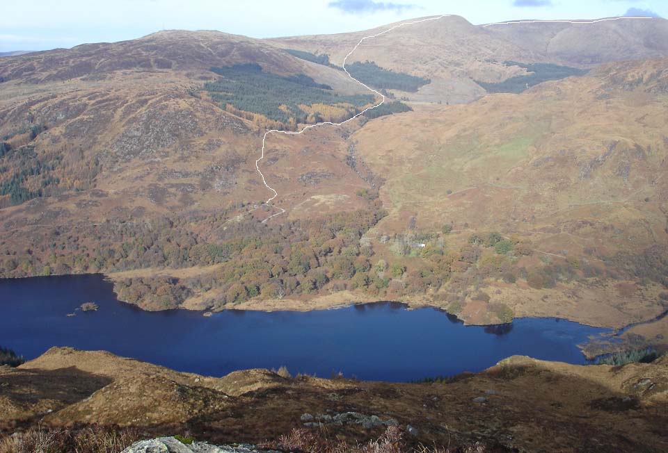 Loch Trool from Mulldonoch image