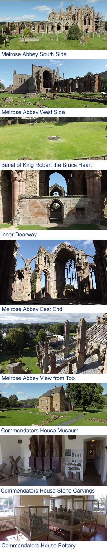 Melrose Abbey Photos