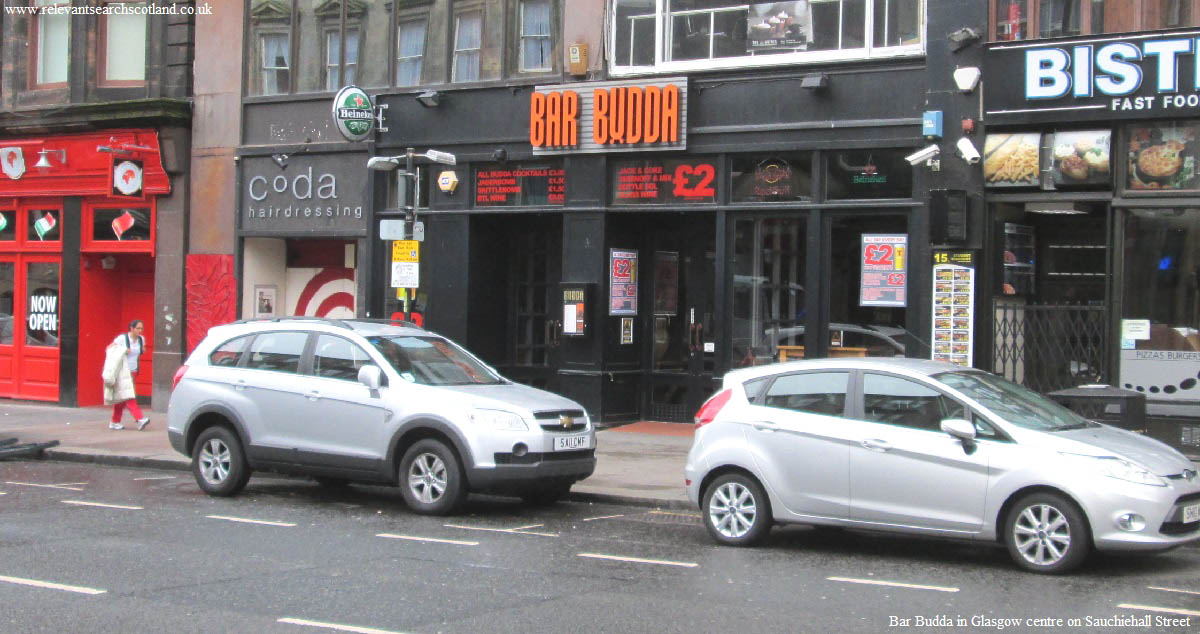 Sauchiehall Street Bar Diners Glasgow