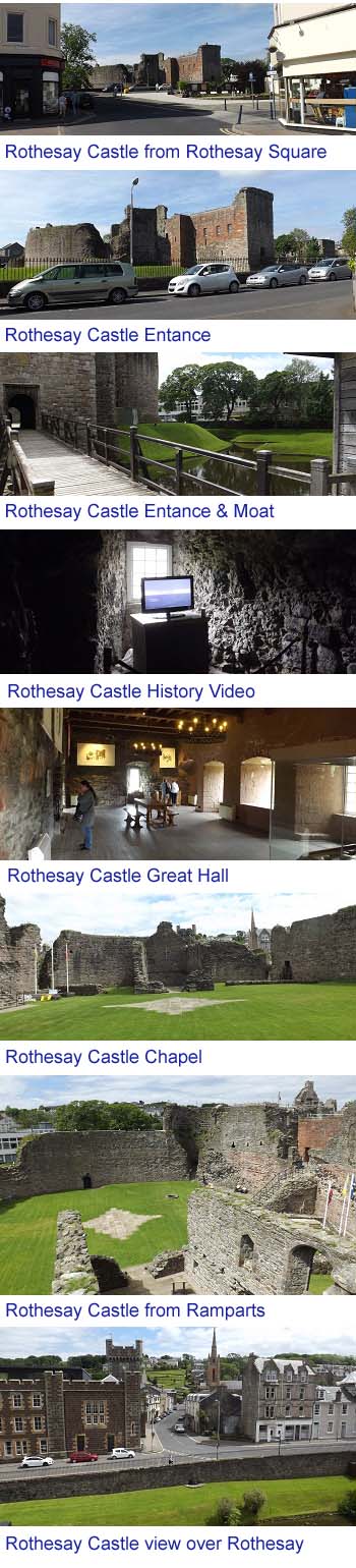 Rothesay Castle Photos