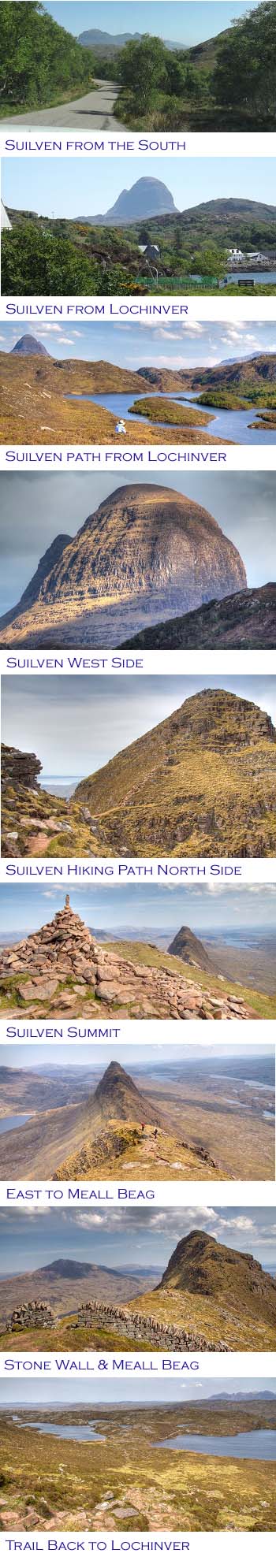 Suilven Mountain Photos